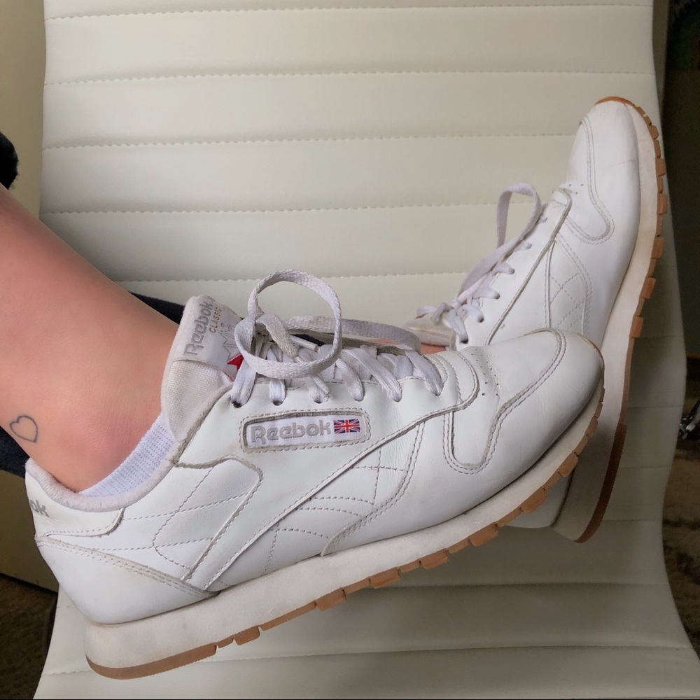 Reebok Classic Leather White Sneakers